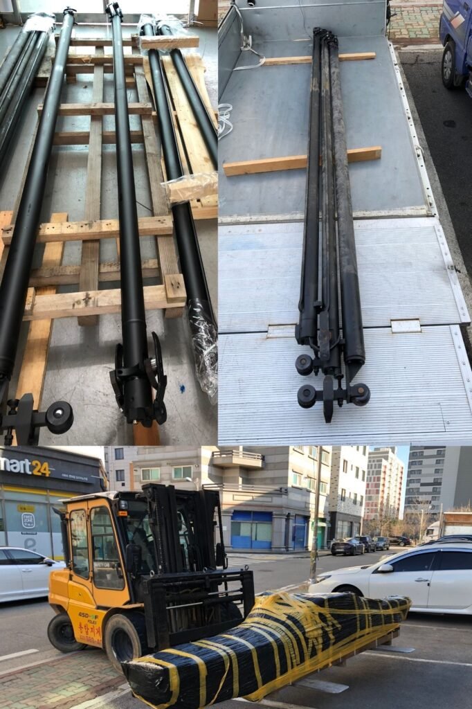 Kanglim TELESCOPIC CYLINDER 1,2,3 ASSY H1099403R2 for KS2056 — Made in Korea